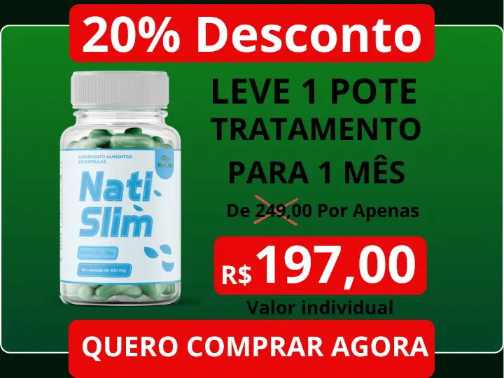 NatiSlim 1 mês