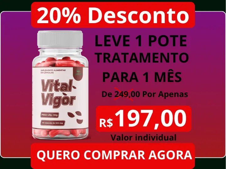 Vital Vigor 1 mês